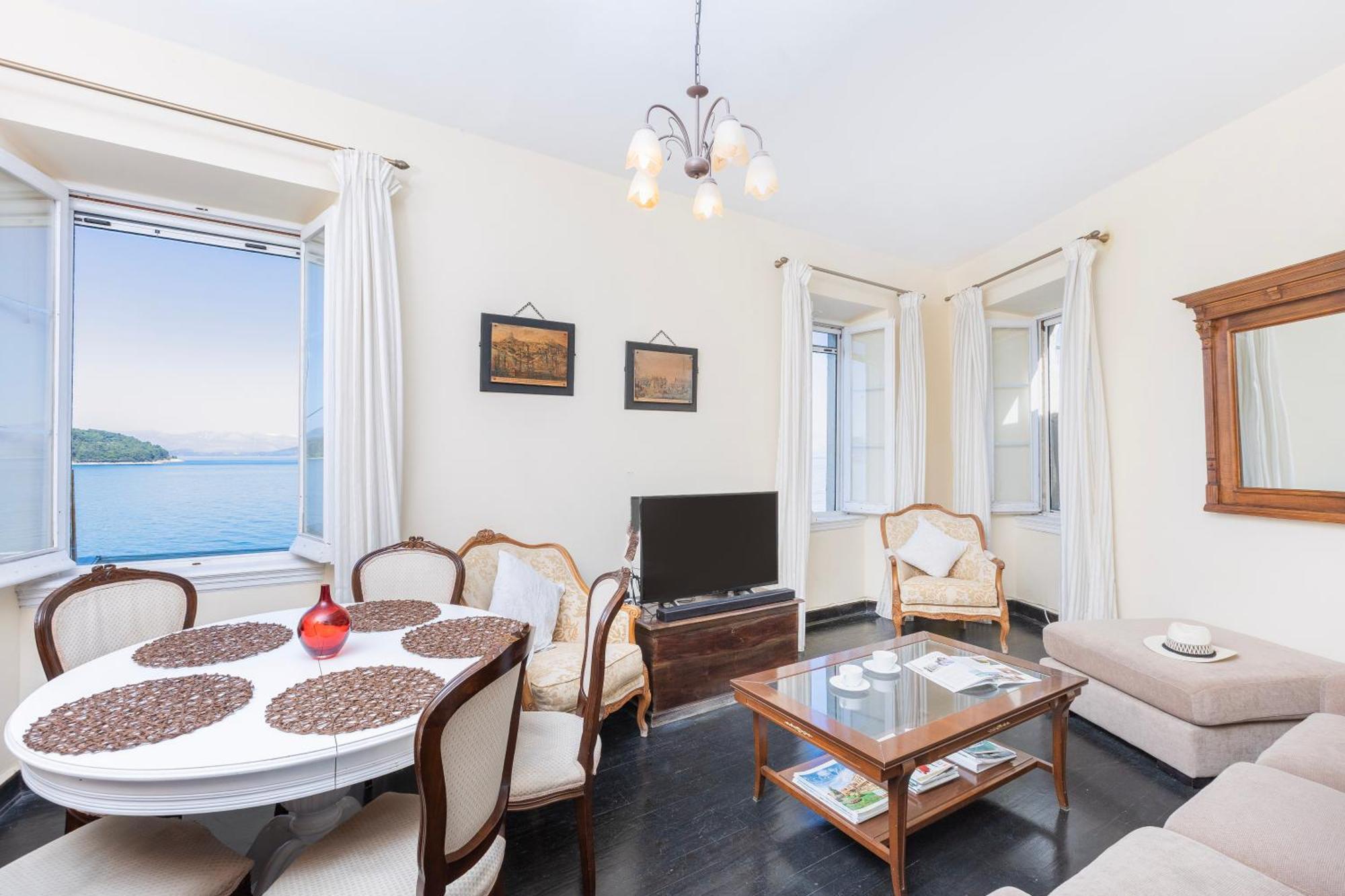 Angiolina Sea View Apartment Corfu (city) Exterior foto